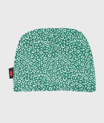 Baggy Hat Green Animal Print