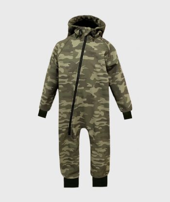 Waterproof Softshell Overall Comfy Camouflage Jumpsuit